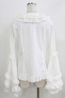 画像3: 幽三巷（海外ロリータブランド） / 姫袖ブラウス 2XL 白 H-26-03-23-034-PU-BL-NS-ZH
