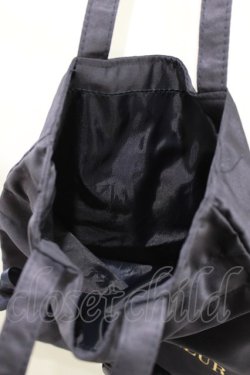 画像3: Maison de FLEUR / 2Wayリボンバッグ/MOOK本付録  ネイビー H-26-03-23-037-LO-BG-NS-ZH