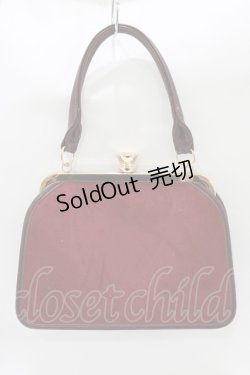 画像2: an another angelus / フレームローズ刺繍がま口バッグ  Bordeaux H-26-03-23-046-CA-BG-NS-ZH