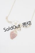 m petit by misako / AMイチゴビジューネックレス  ゴールド H-26-03-23-067-LO-AC-NS-ZH