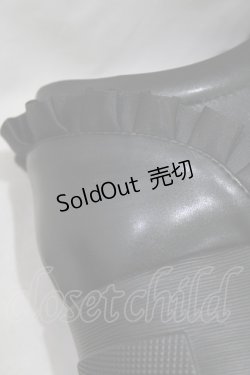 画像5: Amavel / 厚底フリルスニーカー L/24cm~24.5cm ブラック H-26-03-23-074-CA-SH-NS-ZH