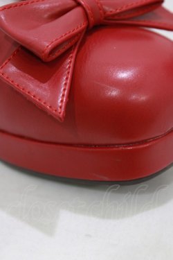 画像6: virally / 星名桜子/HSリボンパンプス L レッド H-26-03-23-076-PU-SH-NS-ZH