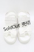 m petit by misako / AMリボンスニーカーサンダル LL アイボリー H-26-03-23-078-LO-SH-NS-ZH