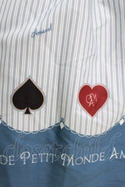 画像4: Amavel / Cartes a Jouerバックフリルスカート Free サックス H-26-03-23-006-CA-SK-NS-ZH