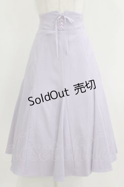 画像1: F&A / レースアップチョイスカラースカート Free Lavender H-26-03-23-014-LO-SK-NS-ZH