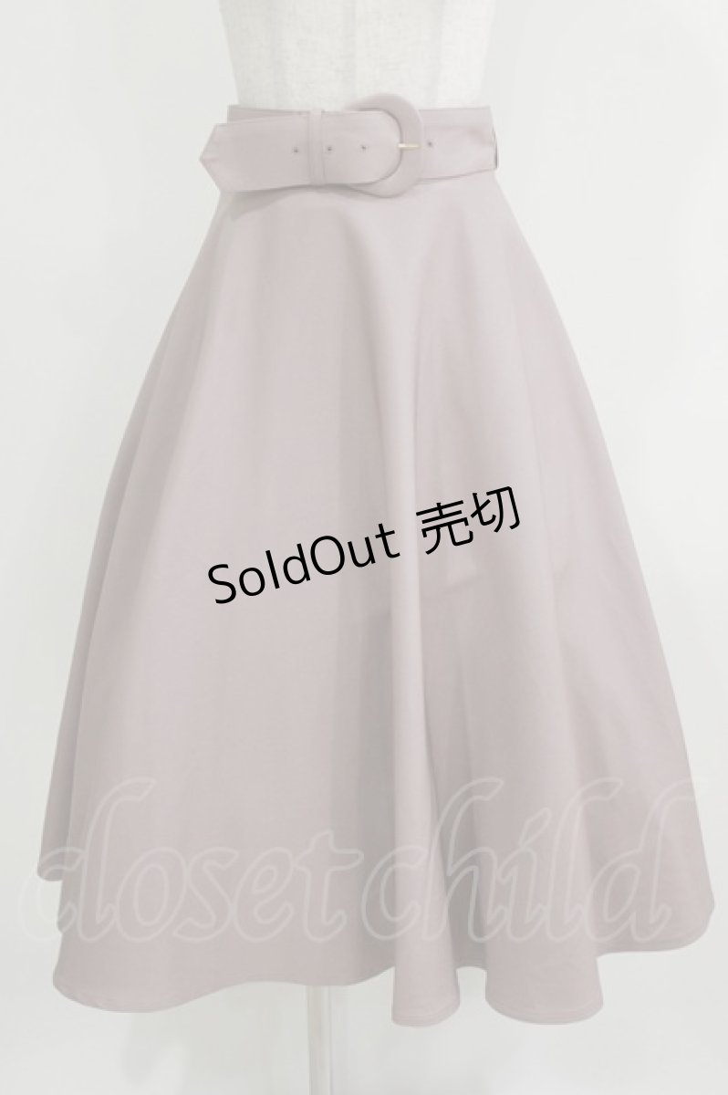 画像1: an another angelus / 変形バックルベルトサーキュラースカート Free LAVENDER H-26-03-23-015-CA-SK-NS-ZH (1)