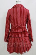 画像3: Angelic Pretty / Chelseaレジメンジャケット+Chelseaレジメンスカート Free ワイン H-26-03-23-018-AP-OP-NS-ZH (3)