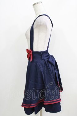 画像2: Amavel / サイドプリーツマリンスカパン Free ネイビー H-26-03-23-021-CA-SK-NS-ZH