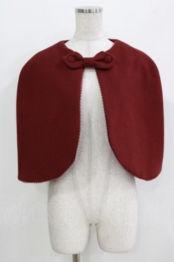 画像1: Kurumi Collaboration / TT*KRMメルトンケープ L ボルドー H-26-03-23-023-GO-TO-NS-ZH