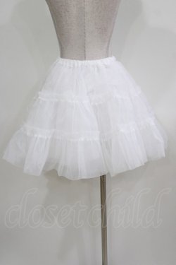 画像3: Wunderwelt / オリジナルふわふわパニエ Free 白 H-26-03-23-024-EL-SK-NS-ZH