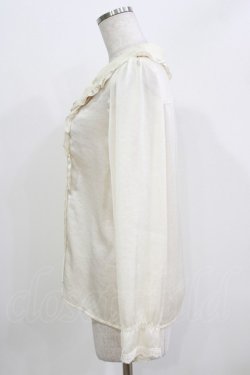 画像2: Amavel / レース襟ブラウス Free 生成り H-26-03-23-026-CA-BL-NS-ZH