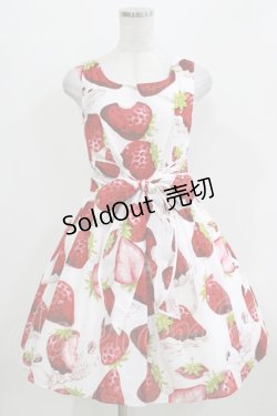 画像1: MILK / ホイップベリードレス  ホワイトショートケーキ H-26-03-24-001-ML-OP-KB-ZH
