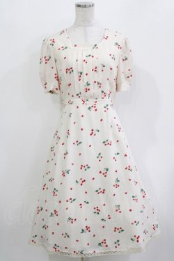 画像1: MILK / チェリーブロッサムdress  バニラチェリー H-26-03-24-023-ML-OP-KB-ZH