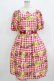 画像1: Melody BasKet / Fruits BasKetワンピース M レッド H-26-03-24-003-LO-OP-KB-ZH (1)