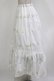 画像2: Jane Marple Dans Le Salon / ダンデライオンエンブロイダリートレーンスカート  オフホワイト H-26-03-24-025-JM-SK-KB-ZH (2)