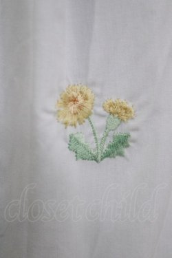 画像4: Jane Marple Dans Le Salon / ダンデライオンエンブロイダリートレーンスカート  オフホワイト H-26-03-24-025-JM-SK-KB-ZH