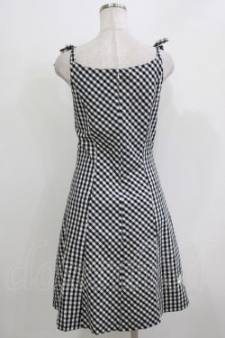 画像3: MILK / ギンガムマーガレットワンピース  ブラック H-26-03-24-027-ML-OP-KB-ZH