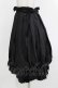 画像2: Ozz oneste / プリーツフリルバルーンスカート  ブラック H-26-03-24-032-OO-SK-KB-ZH (2)