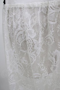 画像4: OZZ ANGELO / レース切替キャミワンピース  オフホワイト H-26-03-24-035-OO-OP-KB-ZH