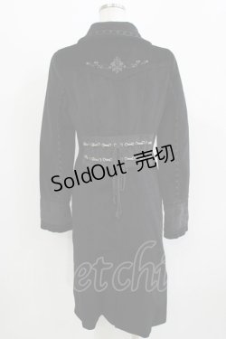 画像3: Rozen Kavalier / リブ切替別珍コート  ブラック H-26-03-24-039-OO-CO-KB-ZH