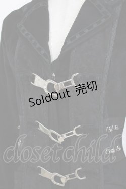 画像4: Rozen Kavalier / リブ切替別珍コート  ブラック H-26-03-24-039-OO-CO-KB-ZH