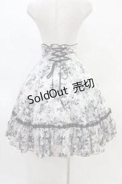 画像2: Victorian maiden / ロココブーケバッスルスカート Free ロココブラック / Rococo Black H-26-03-24-1028-CL-SK-NS-ZH