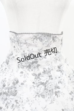 画像4: Victorian maiden / ロココブーケバッスルスカート Free ロココブラック / Rococo Black H-26-03-24-1028-CL-SK-NS-ZH
