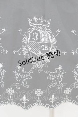 画像3: Innocent World / エンブレム刺繍ジャンパースカート Free ブラック H-26-03-24-1035-IW-OP-NS-ZH