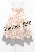 Victorian maiden / Victorian Queenギャザースカラップスカート Free コーラル H-26-03-24-1042-CL-SK-NS-ZH