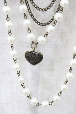 画像3: metamorphose / カメオネックレス (2連パール)  ブラウン H-26-03-24-1006-ME-AC-NS-ZH