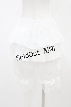 画像2: m petit by misako / NINA'S/5分丈ドロワーズ L~LL オフ H-26-03-24-1054-LO-PA-NS-ZH