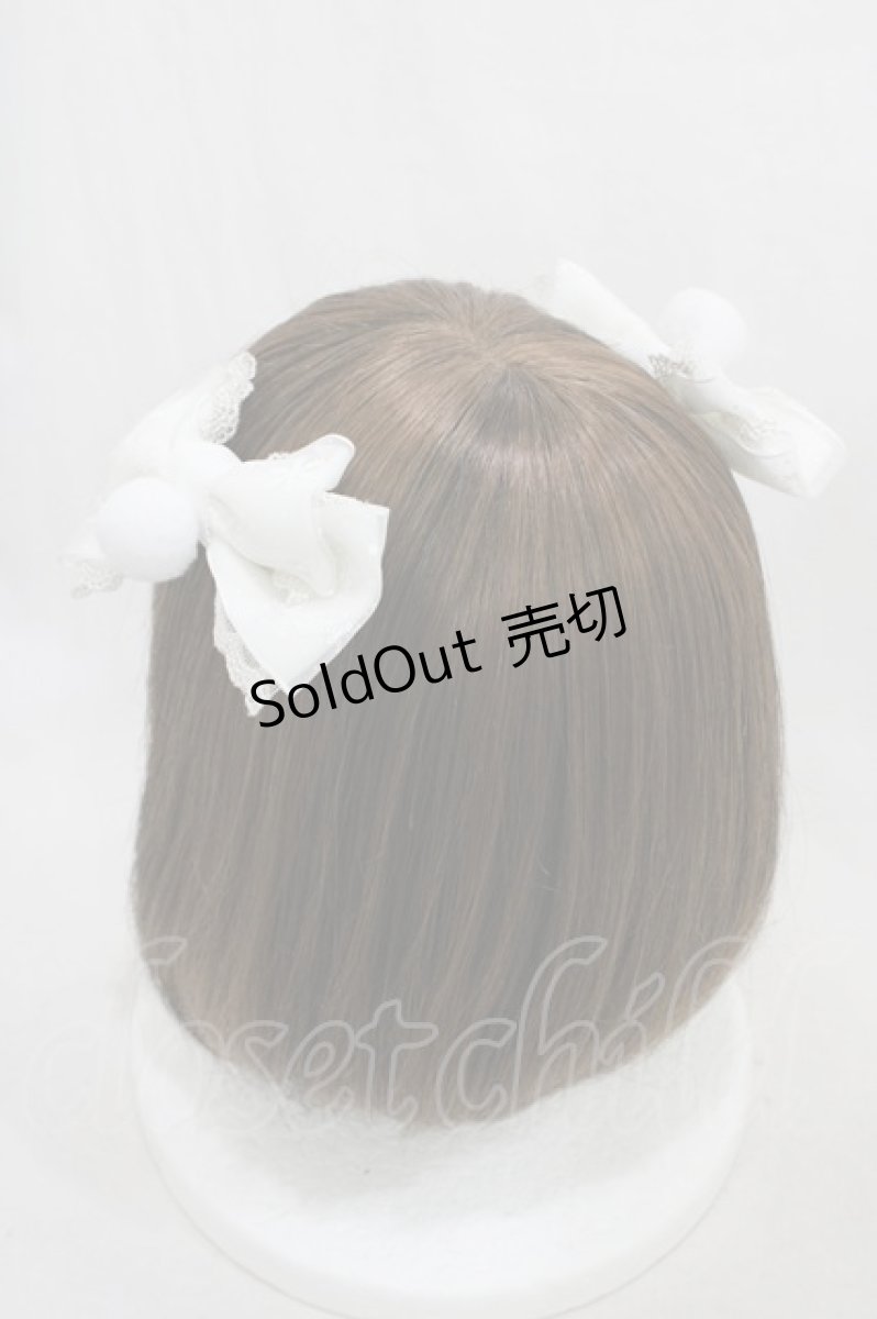画像2: Angelic Pretty / Fancy SnowクリップSet  オフ H-26-03-24-1007-AP-AC-NS-ZH (2)