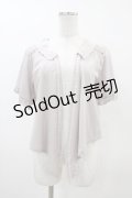 axes femme / レース切替ボレロ M ラベンダー H-26-03-24-1060-AX-TO-NS-ZH