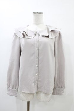 画像1: evelyn / フリルブラウス Free ピンク H-26-03-24-1061-LO-BL-NS-ZH