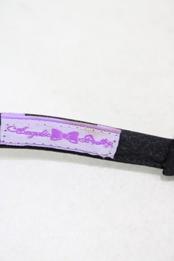 画像3: Angelic Pretty / DotチュールRibbonカチューシャ  ブラック H-26-03-24-1008-AP-AC-NS-ZH