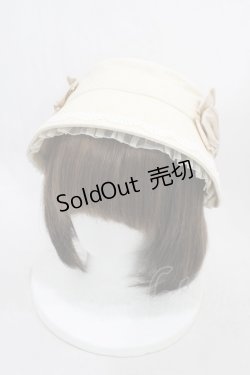 画像1: アノンハット / 小公女のボンネット  生成り H-26-03-24-1009-0-AC-NS-ZH