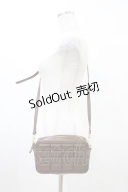 画像1: Maison de FLEUR / ショコラショルダーバッグ  ブラウン H-26-03-24-1011-LO-BG-NS-ZH