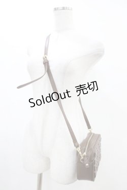 画像2: Maison de FLEUR / ショコラショルダーバッグ  ブラウン H-26-03-24-1011-LO-BG-NS-ZH