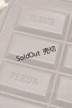 画像4: Maison de FLEUR / ショコラショルダーバッグ  ブラウン H-26-03-24-1011-LO-BG-NS-ZH