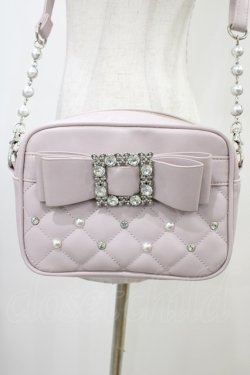 画像3: NOEMIE / お嬢さんビジューリボンショルダーバッグ  ピンク H-26-03-24-1013-LO-BG-NS-ZH