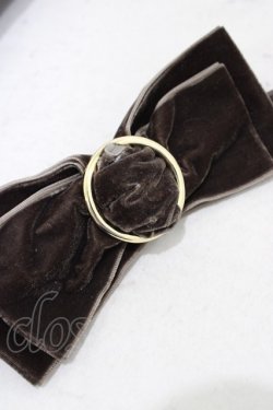 画像4: m petit by misako / AM*ハートリボンSLD  ブラウン H-26-03-24-1014-LO-BG-NS-ZH