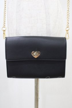 画像3: m petit by misako / AM*ハートリボンSLD  ブラック H-26-03-24-1015-LO-BG-NS-ZH