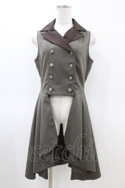 画像1: Innocent World / ローザプリーツテッドジャンパースカート M ショコラ H-26-03-24-1018-IW-OP-NS-ZH