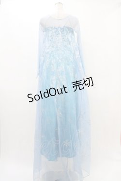 画像2: Secret Honey / Snow Queen Dress (Frozen Elsa ver.) Free ブルー H-26-03-24-1020-CA-OP-NS-ZH
