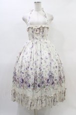 画像1: Victorian maiden / ローズガーデンロングドレス Free ムーンライトブルー H-26-03-24-1023-CL-OP-NS-ZH (1)