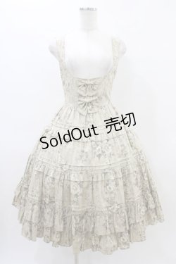 画像1: Innocent World / ロココ調コルセットジャンパースカート Free カフェオレ H-26-03-24-1024-IW-OP-NS-ZH