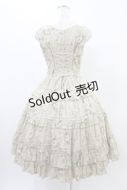 画像2: Innocent World / ロココ調コルセットジャンパースカート Free カフェオレ H-26-03-24-1024-IW-OP-NS-ZH