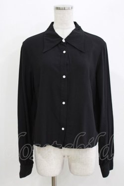 画像1: KILL STAR / TWILIGHT TERROR SHIRT M ブラック H-26-03-24-051-SL-BL-KB-ZH