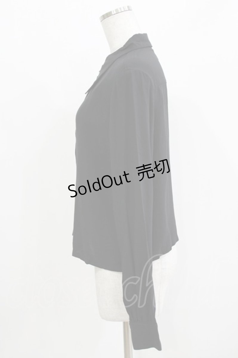 画像2: KILL STAR / TWILIGHT TERROR SHIRT M ブラック H-26-03-24-051-SL-BL-KB-ZH (2)