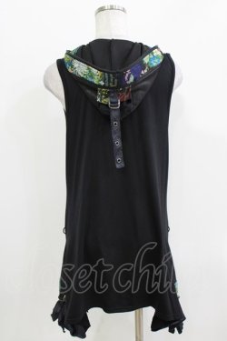 画像3: Qutie Frash / フード付チュニック  ブラック H-26-03-24-053-QU-TO-KB-ZH